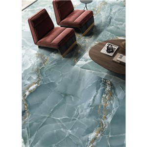 NB15935 ITALIAN ONYX TURQUOISE GREEN NAT. 600X1200 POR.WALL & FLR TILE