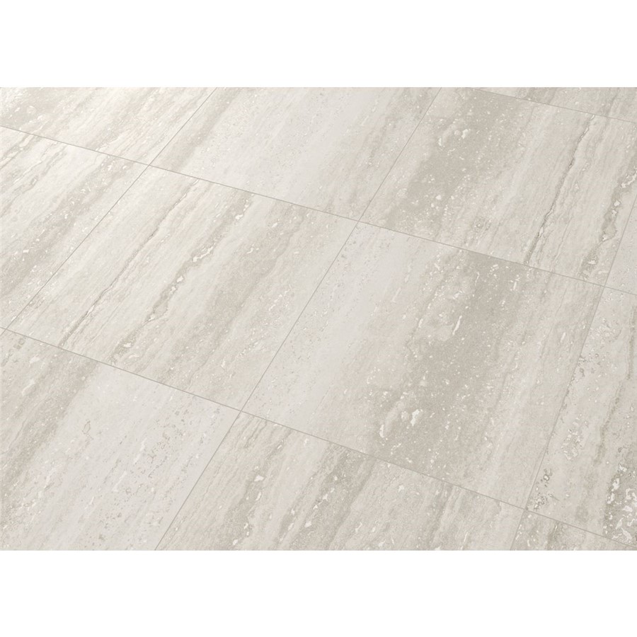 NB15995 PURE TRAVERTINE GREY PORCELAIN FLOOR TILE 600X600