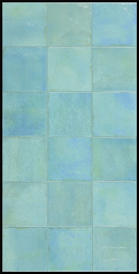 NB16141 BEAUMONT AQUA BLUE SQUARES 300X600