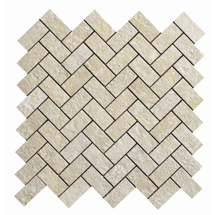 NB16334 IMPERIAL NAVONA HERRINGBONE MOSAIC 305X305