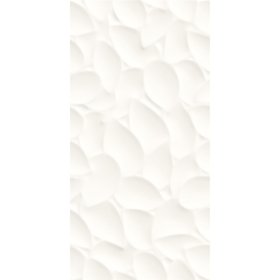 NB16431 GENESIS LEAF MATT WHITE 300X600