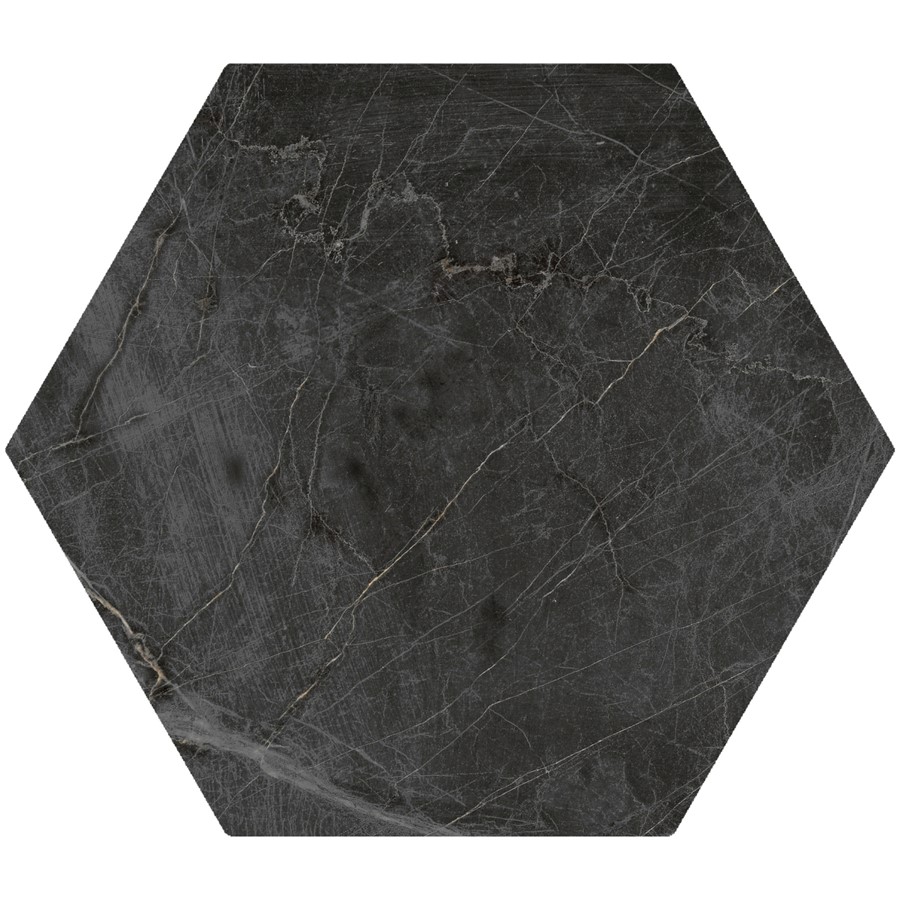 NB16571 MARBLEHEX HEXAGON MARQUINA GOLD 198X228