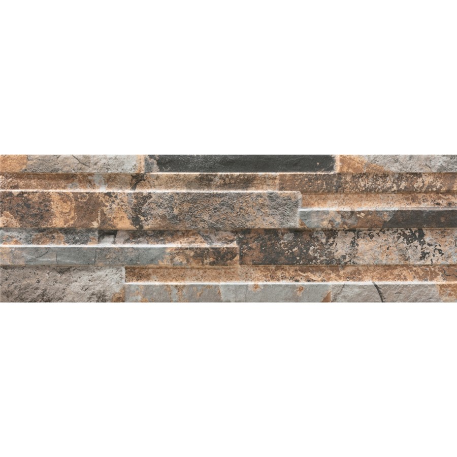 NB16693 PINNACLE SPLIT FACE MAGMA GRIS WALL TILE 170X520