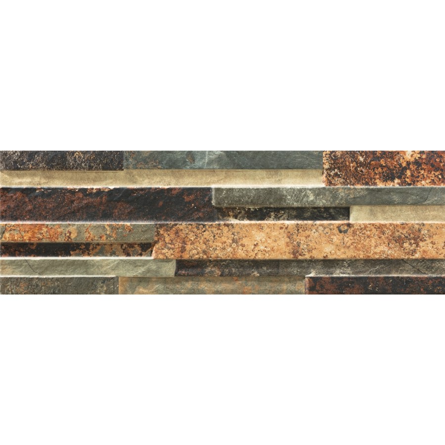 NB16694 PINNACLE SPLIT FACE MAGMA WALL TILE 170X520