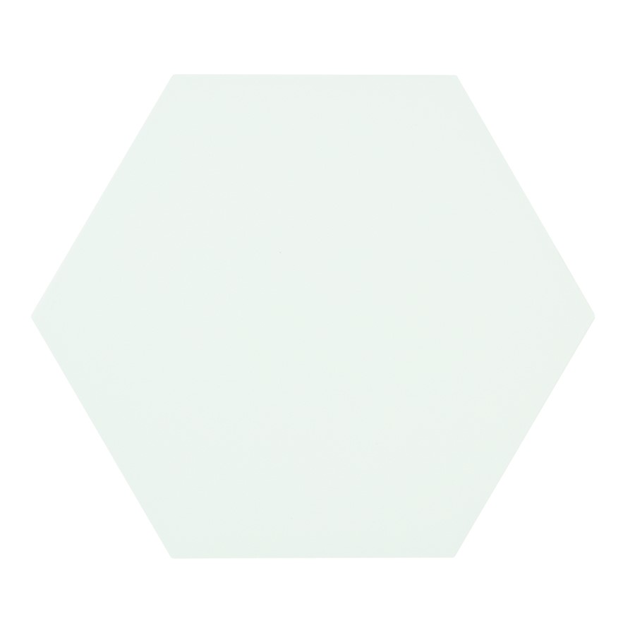 NB16960 LILY 5 HEXAGON WHITE FLOOR & WALL TILE 198X228