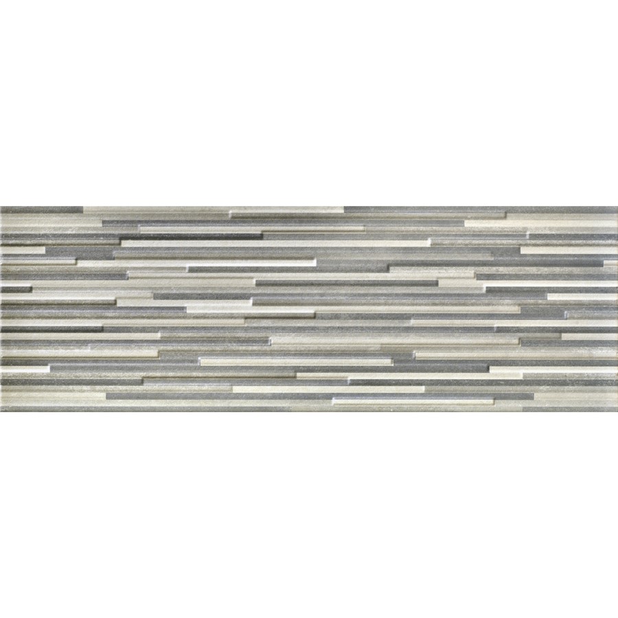 NB17267 REVEAL GREY MULTI DECOR WALL TILE 200X600