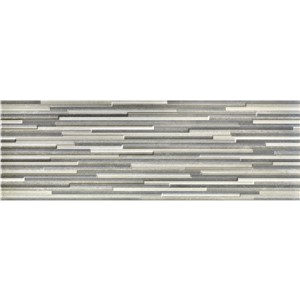 NB17267 REVEAL GREY MULTI DECOR WALL TILE 200X600