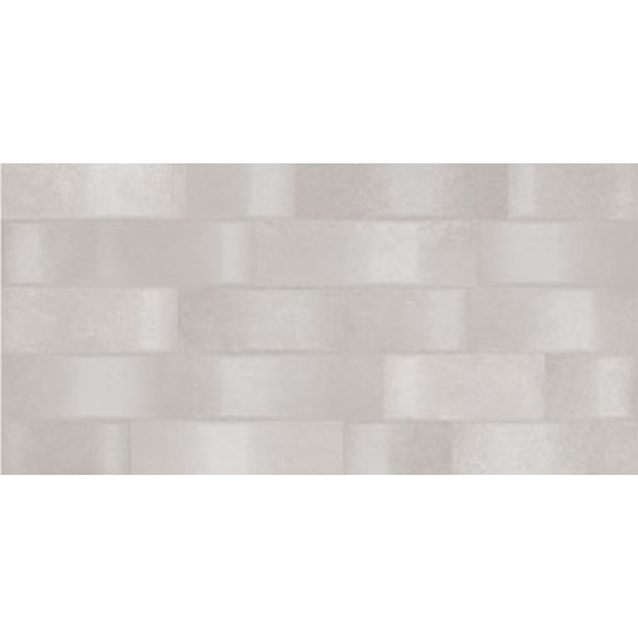 NB17273 NATURA GREY DECOR RECTIFIED CERAMIC WALL TILE 333X630