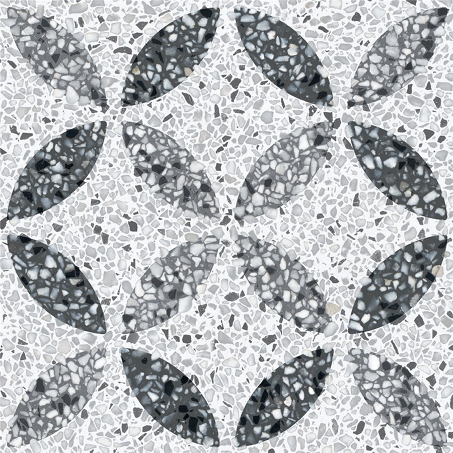 NB17305 YORK MICRO TERRAZZO GREY FLOOR TILE 200X200