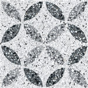 NB17305 YORK MICRO TERRAZZO GREY FLOOR TILE 200X200