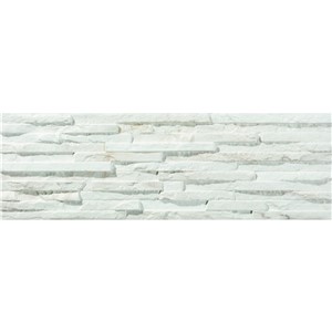 NB17548 3D STONE WHITE PORCELAIN WALL TILE 170X520