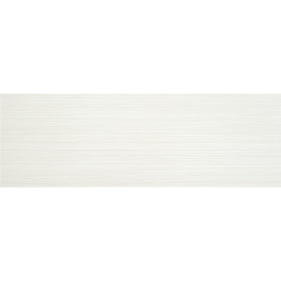 NB17590 CONTOUR WHITE LINES CERAMIC WALL TILE 400X1200