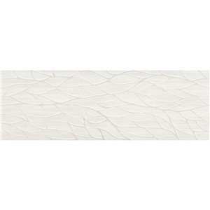 NB17593 CONTOUR SILVER LAURENT DECOR CERAMIC WALL TILE 400X1200
