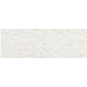 NB17593 CONTOUR SILVER LAURENT DECOR CERAMIC WALL TILE 400X1200