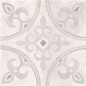 NB17223 EXETER GREY SCROLL FLOOR & WALL TILES 316X316