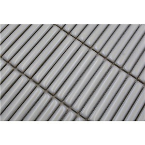 NB17451 KIT-KAT GLOSS BONE PORCELAIN STICK MOSAIC 282X308MM