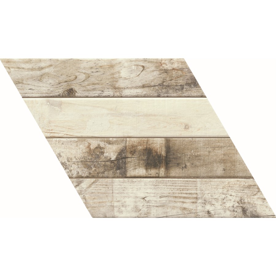 NB18166 WOOD DIRECTION WHITE RIGHT CHEVRON FLOOR TILE 700X400