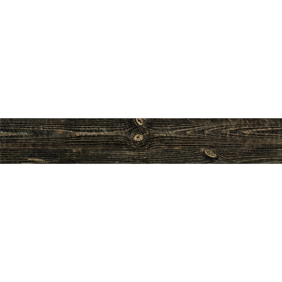 NB17803 NATURAL JAPANESE WOOD MIDNIGHT BLACK FLOOR TILE 160X990