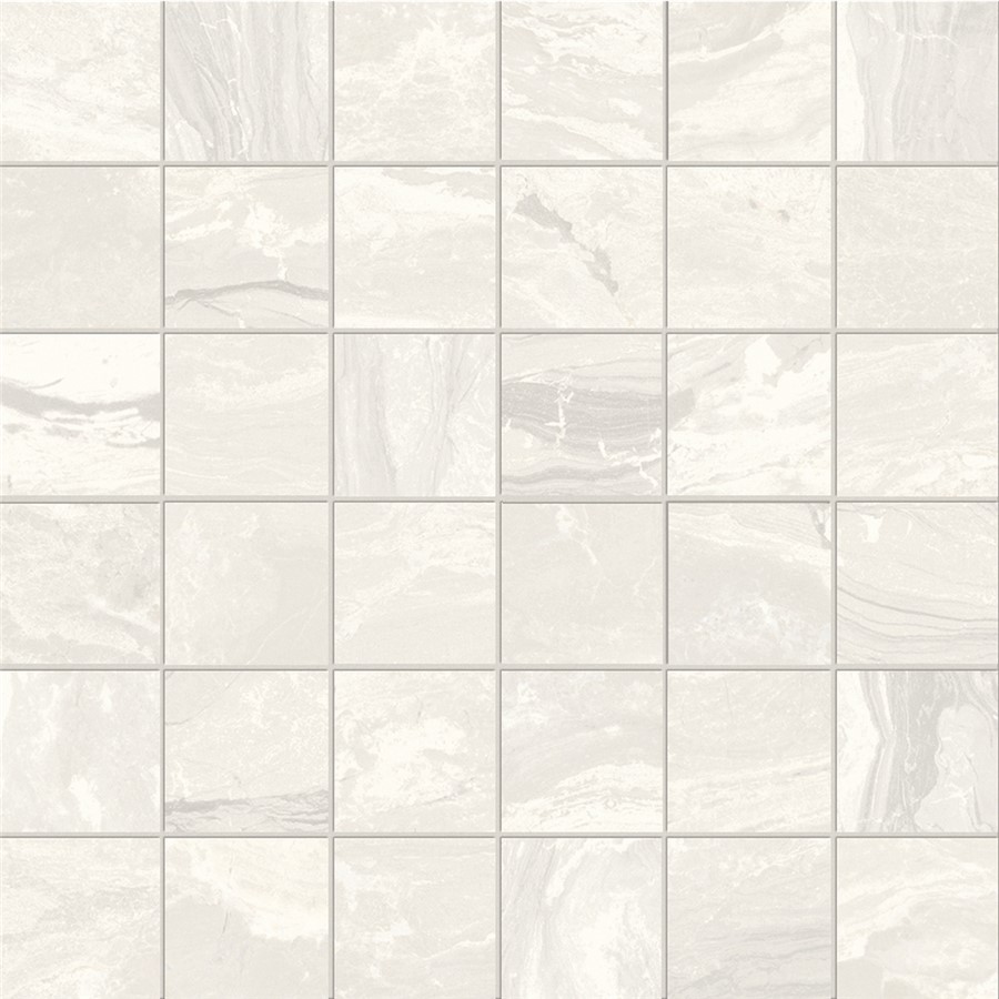 NB17823 CASTELLO BALMORAL WHITE LAPATO MOSAIC 300X300