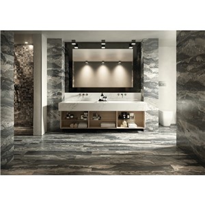 NB17825 CASTELLO WINDSOR BLACK LAPATO WALL AND FLOOR TILE 600X1200