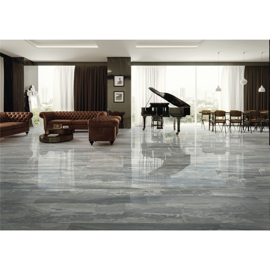 NB17831 CASTELLO CHAMBORD GREY LAPATO WALL AND FLOOR TILE 200X1200