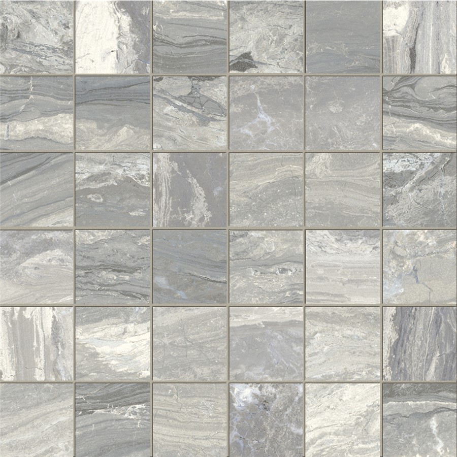 NB17833 CASTELLO CHAMBORD GREY LAPATO MOSAIC 300X300