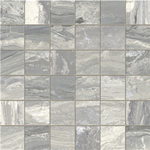 NB17834 CASTELLO CHAMBORD GREY NATURAL MOSAIC 300X300