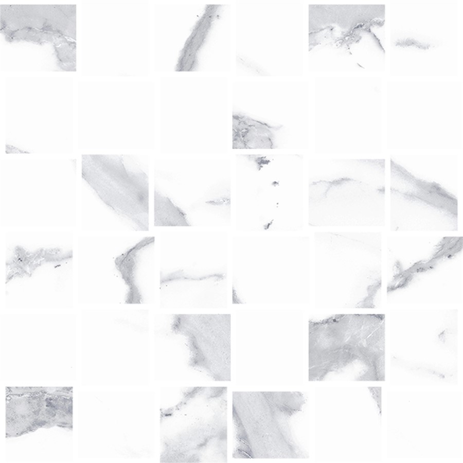 NB17872 MARBELLOUS STATUARIO ARABESCATO IRREGULAR MOSAIC 300X300