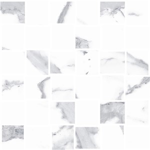 NB17872 MARBELLOUS STATUARIO ARABESCATO IRREGULAR MOSAIC 300X300