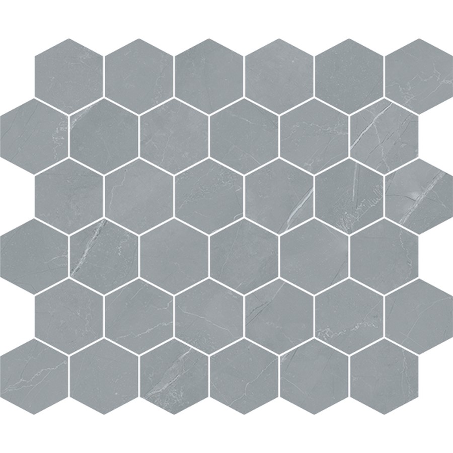 NB17900 MARBELLOUS AMANI GREY HEXAGON MOSAIC 330X300