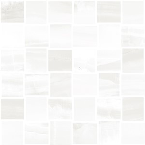 NB17902 MARBELLOUS ONICE BIANCO IRREGULAR MOSAIC 300X300