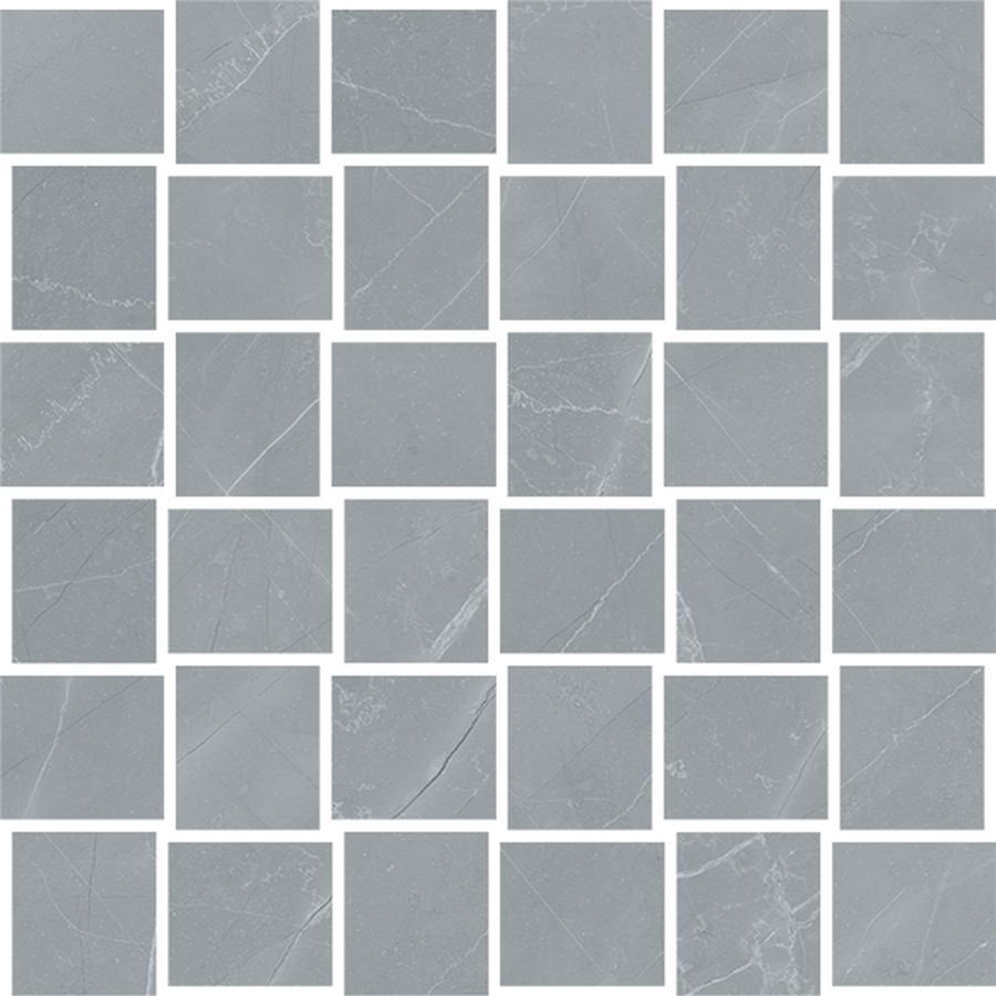 NB17903 MARBELLOUS AMANI GREY IRREGULAR MOSAIC 300X300