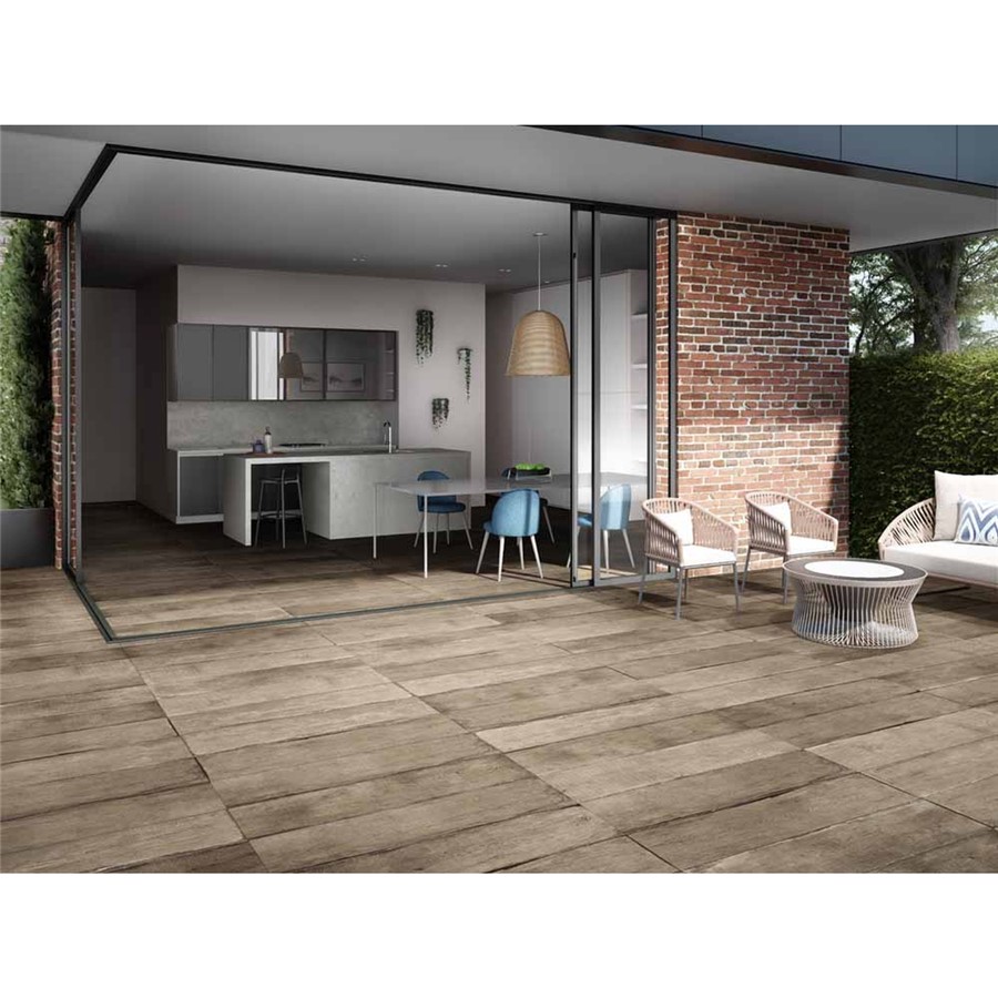NB17652 CHATEAU WOOD TOBACCO FLOOR TILE 300X1200X10MM