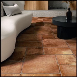 NB16666 RUSTIC COTTO 500X500 PORCELAIN WALL AND FLOOR