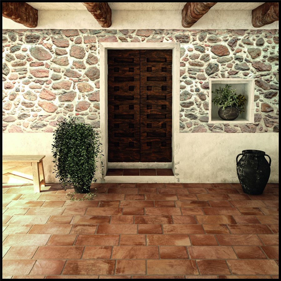 NB16667 RUSTIC COTTO 500X300 PORCELAIN WALL AND FLOOR