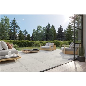 NB16935 BURFORD LIGHT GREY PORCELAIN PAVING 593X593X20MM