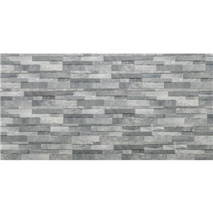 NB18285 SPLIT FACE SLATE BLACK WALL TILES 150X610