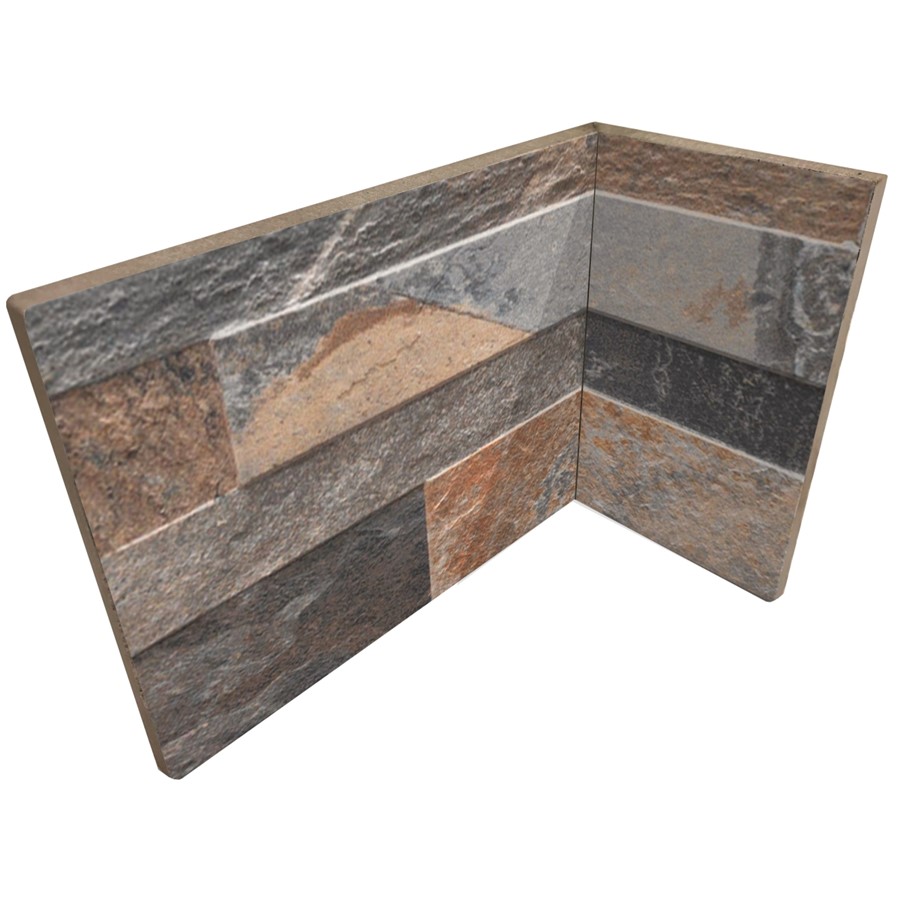 NB18292 SPLIT FACE SLATE MULTICOLOUR INTERNAL ANGLE 200X100X150