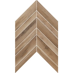 NB18410 WOODSTYLE BRUNE CHEVRON MOSAIC 329X396