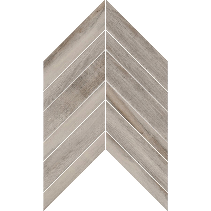 NB18411 WOODSTYLE GREIGE CHEVRON MOSAIC 329X396
