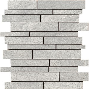 NB18437 ALPINE GRIS PORCELAIN STICK MOSAIC 300X300