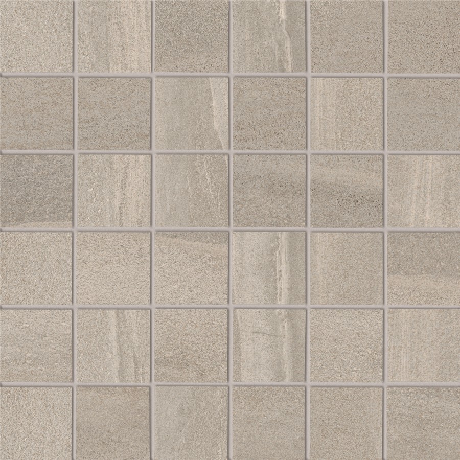 NB18452 LAKESTONE LIGHT GREY PORCELAIN MOSAIC 300X300 (50X50)