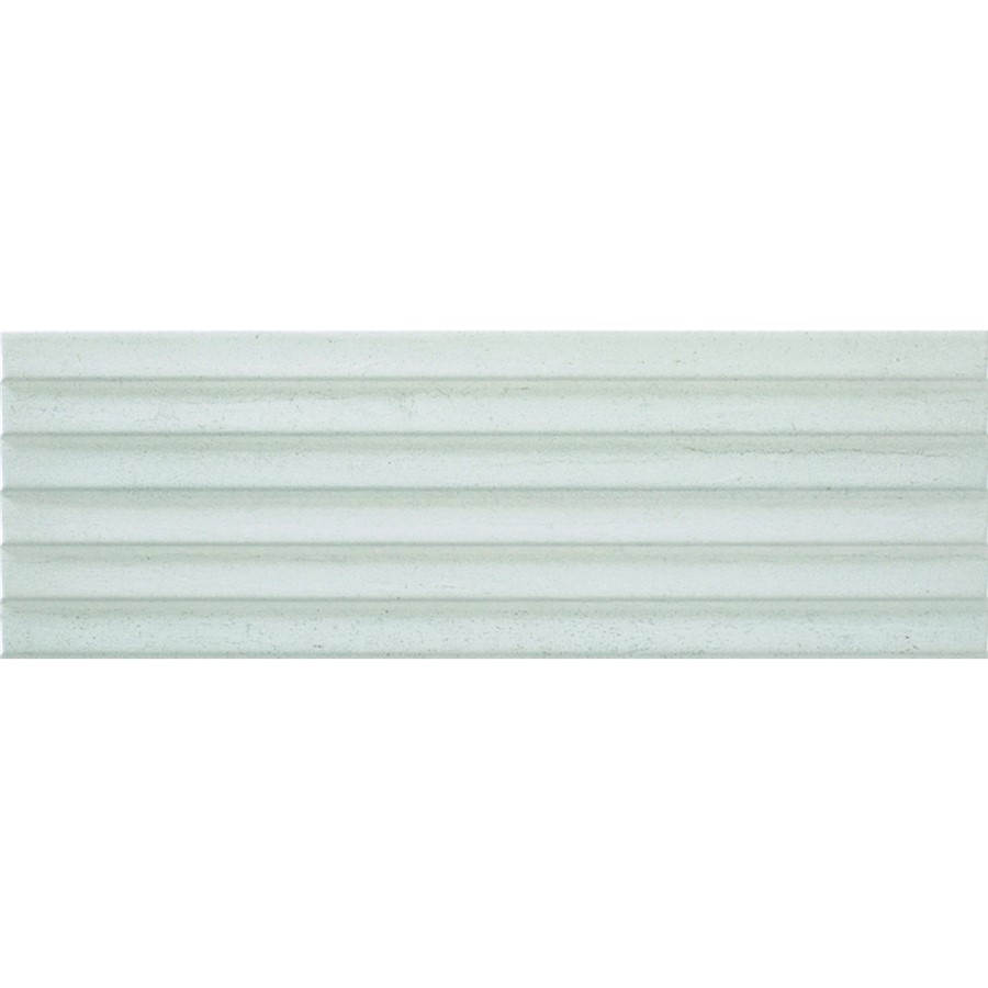 NB18625 BOULEVARD WHITE STRUCTURED WALL TILE 200X600