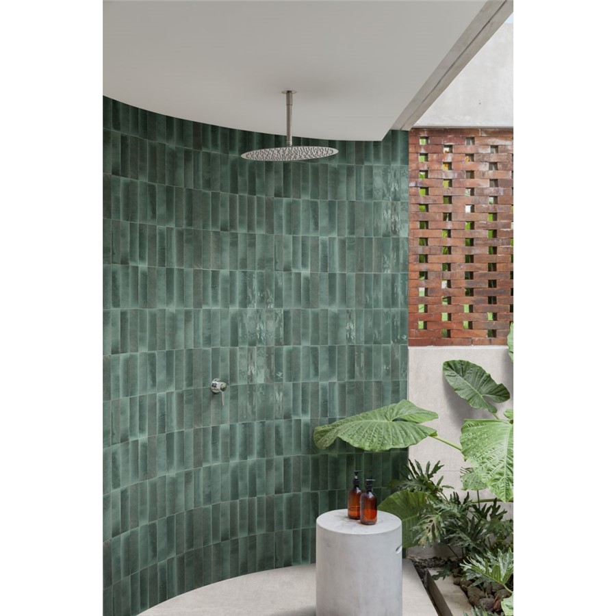 NB17985 LUME TURQUOISE GLOSS PORCELAIN WALL AND FLOOR TILE 240X60