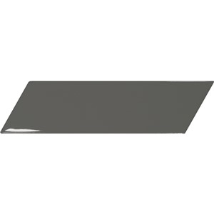 NB18126 CHEVRONA DARK GREY LEFT WALL TILE 186X52