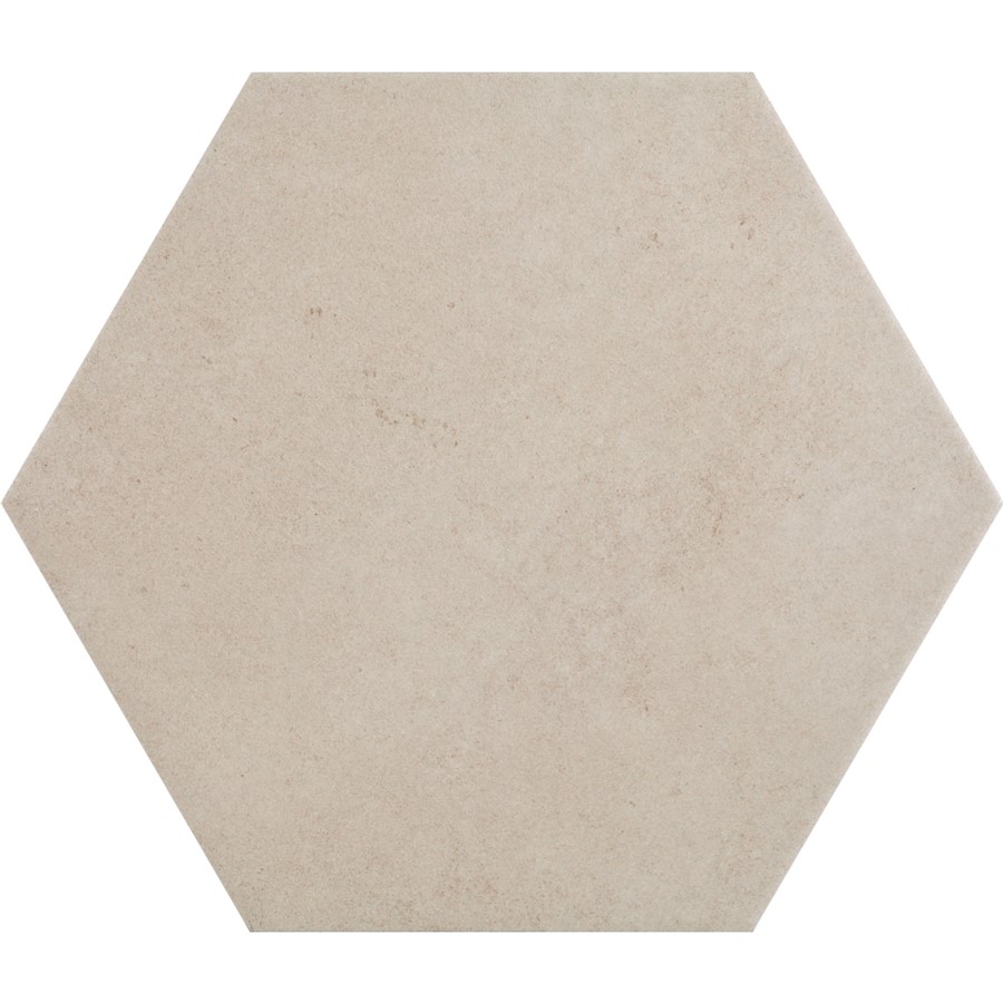 NB18988 MERGE HEXAGON WARM MULTI MIX WALL & FLOOR TILE 250X220