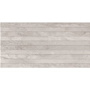 NB18383 FUTURE STONE GREY OVERLAP DECOR WALL TILE 300X600