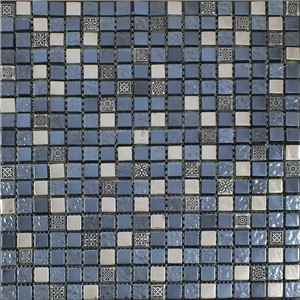 NB19188 AZTEC BLACK MOSAIC 30X30CM SHEET