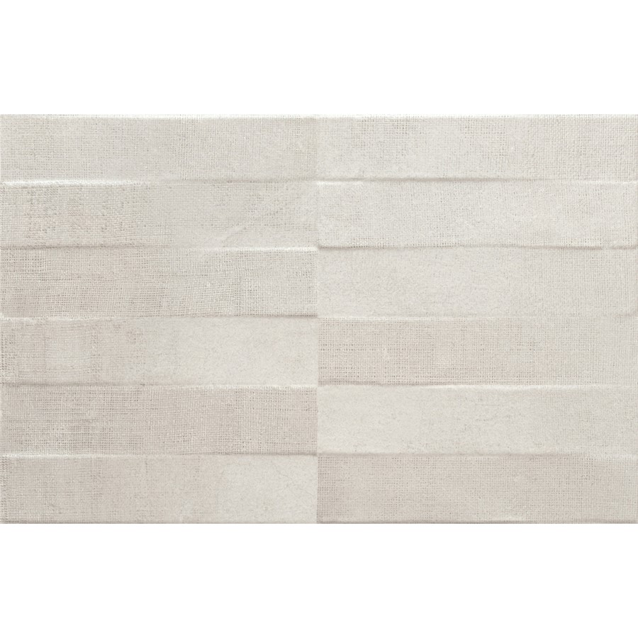 NB15511 TOUCH LIGHT GREY SATIN BRICK DECOR WALL TILE 270X420