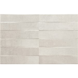 NB15511 TOUCH LIGHT GREY SATIN BRICK DECOR WALL TILE 270X420